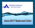 June 2017 Water Taste and Odor